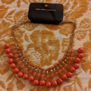 New York and Company Beaded Necklace